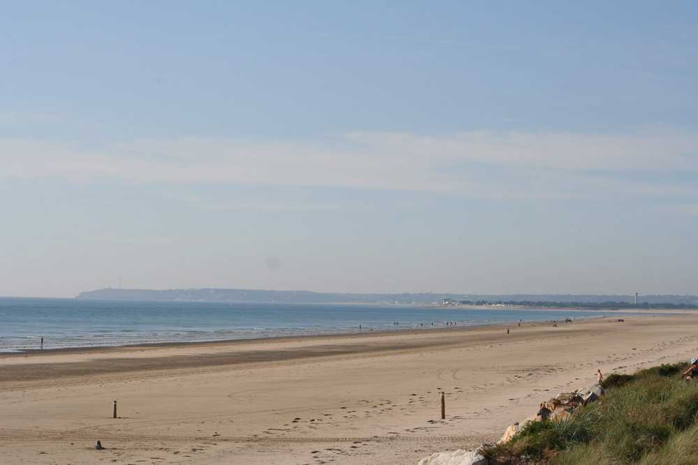 Lindbergh plage a Denneville